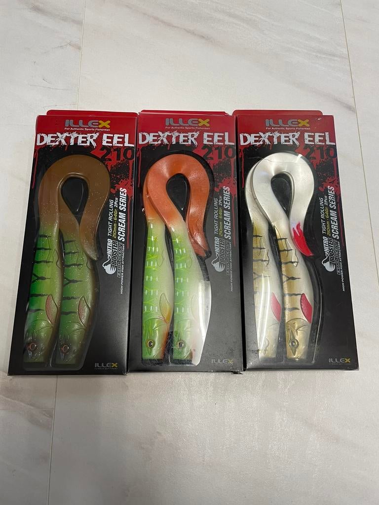 Dexter eel snoek shad. 21cm/64g., Watersport en Boten, Hengelsport | Roofvissen, Ophalen of Verzenden, Nieuw, Overige typen