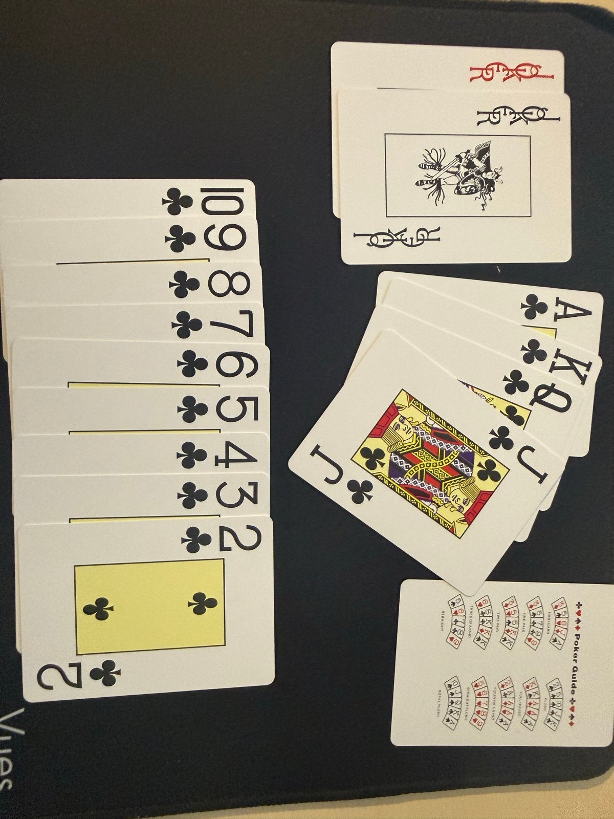 Liniko Plastic Poker Kaarten met JUMBO Index - 100% Plastic, Een of twee spelers, Ophalen of Verzenden, Nieuw