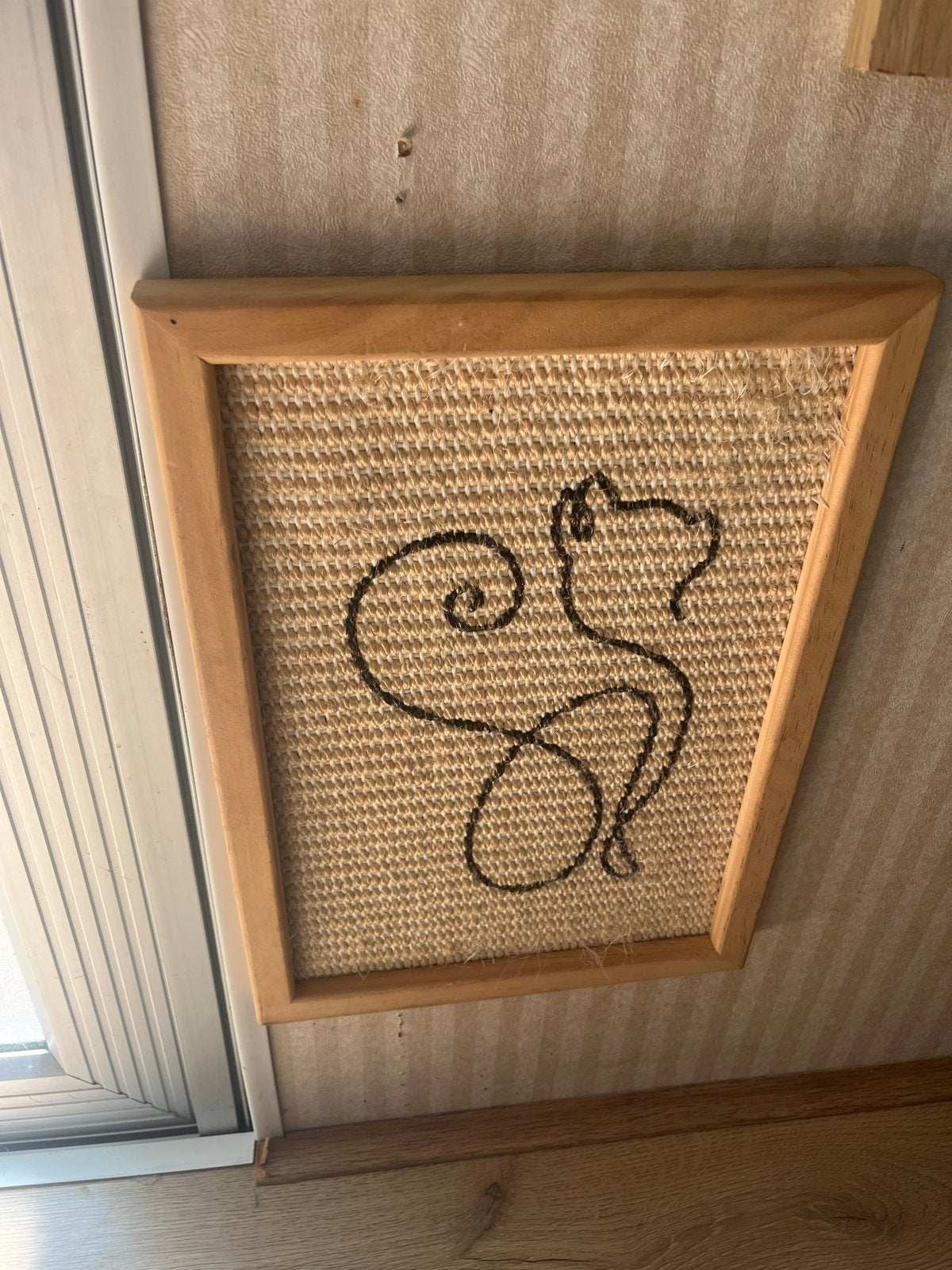 Kattenkrab bord. Nu 2,-, Ophalen of Verzenden, Nieuw, Krabpaal