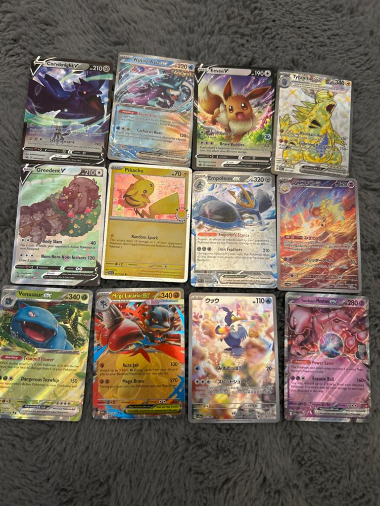 Pokémon kaarten collectie, Ophalen of Verzenden, Zo goed als nieuw, Meerdere kaarten