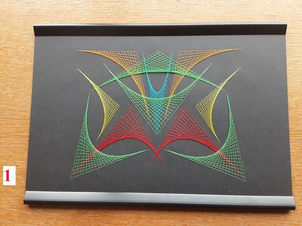 String-Art  borduren  (€ 7,50 per nummer ), Abstract, Nieuw, Meerkleurig, Ophalen of Verzenden