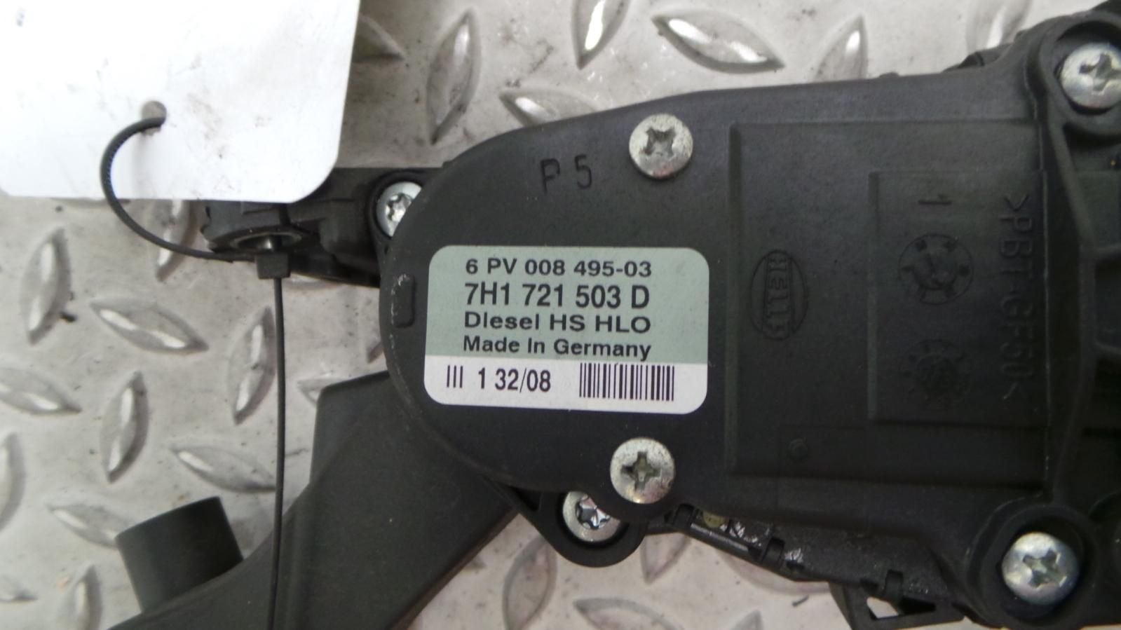 VOLKSWAGEN TRANSPORTER DOKA LR GASPEDAAL SENSOR 2010, Ophalen of Verzenden, Gebruikt, Stiba lid