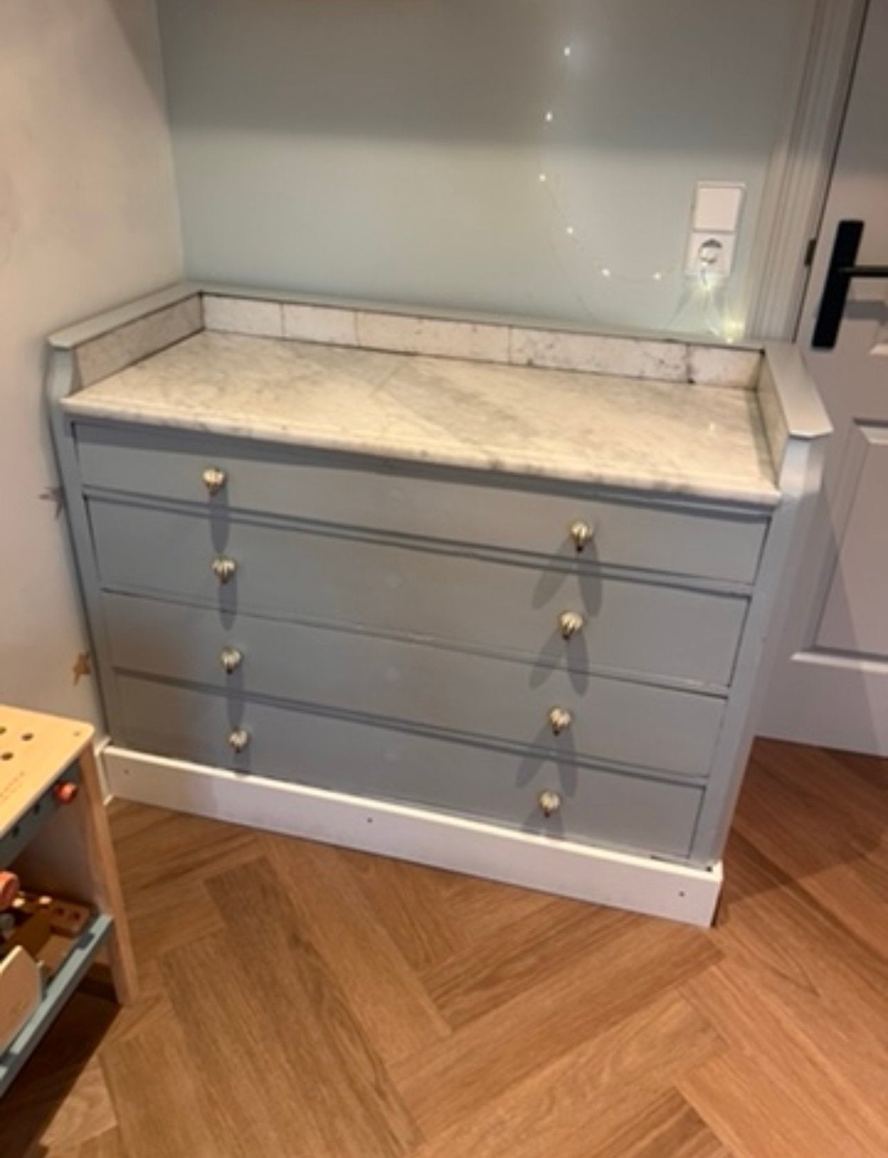 Commode marmer, Kinderen en Baby's, Ophalen, 50 tot 70 cm, 90 tot 105 cm, 100 cm of meer