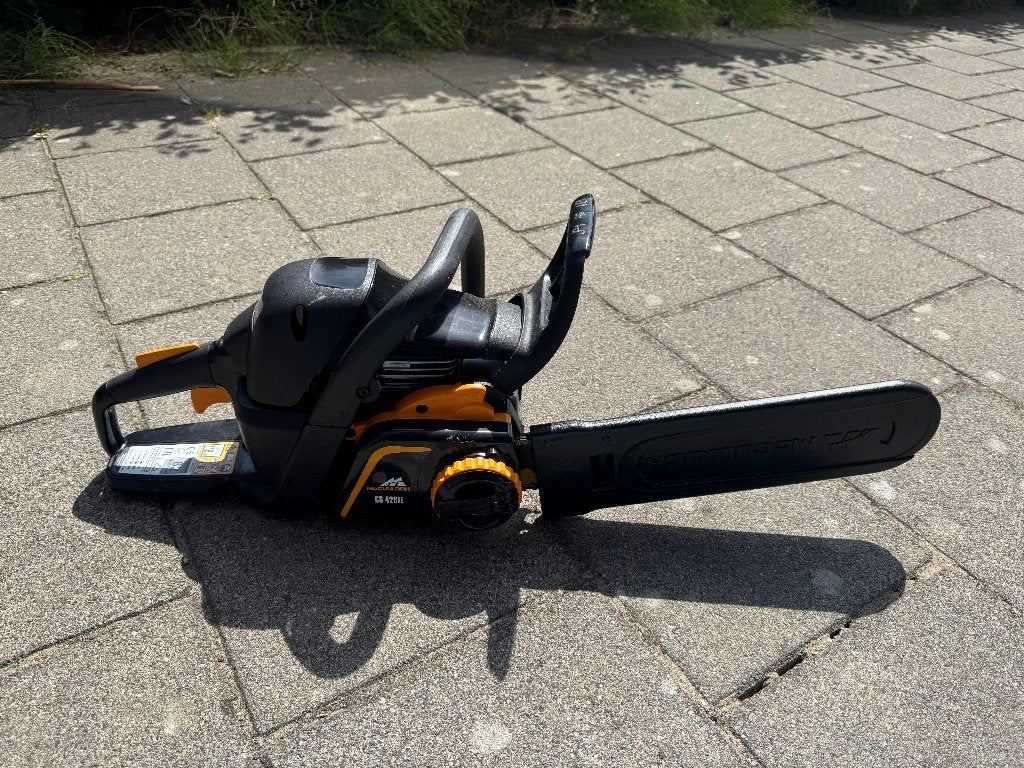 McCulloch CS42S benzine kettingzaag 16"/40cm, Ophalen, Zo goed als nieuw, Overige soorten, McCulloch