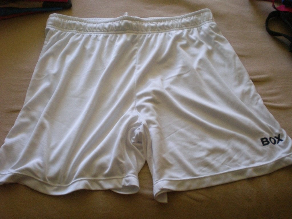 Sportbroekje Box menswear <Maat M € 12,50 incl verzenden, Verzenden, Zo goed als nieuw, Wit, Overige typen