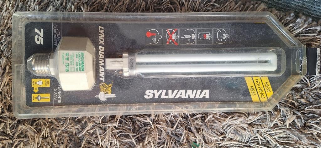 Nieuwe Sylvania Lynx Diamant 15W (vervangt 75W) lamp, Ophalen of Verzenden, Nieuw, Modern