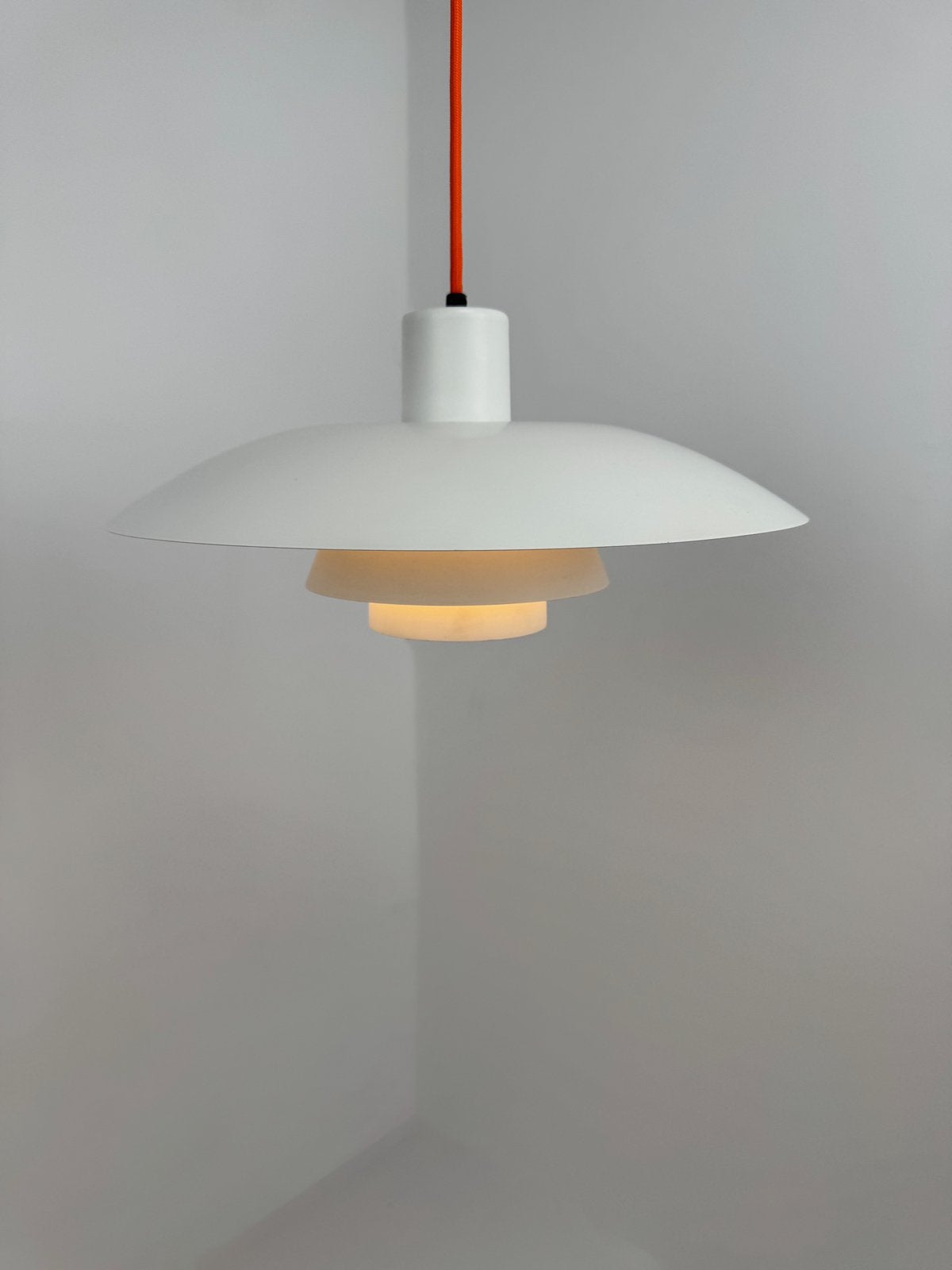 PH 4 Hanglamp, Poul Henningsen, Denemarken, Jaren 60, Gebruikt, Z, Z, Ophalen of Verzenden