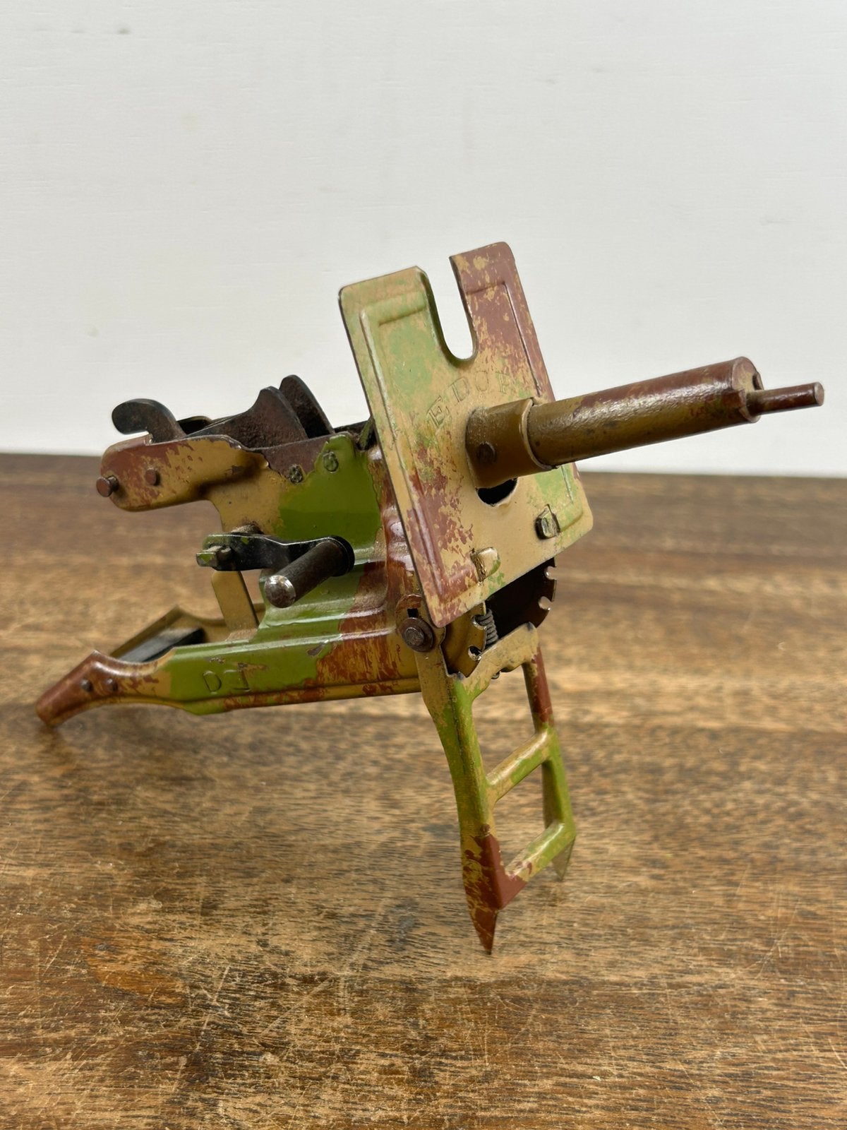Edor Blikken Speelgoed Machinegeweer MG 08/15 model jaren 30, Antiek en Kunst, Antiek | Speelgoed, Ophalen of Verzenden