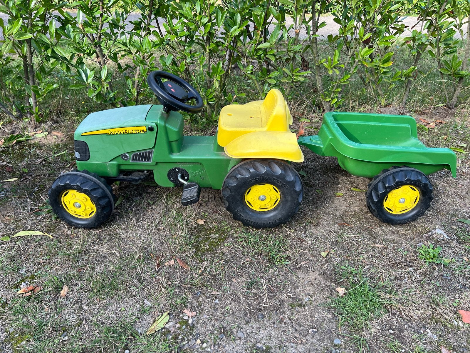 John Deere traptractor, Ophalen, Gebruikt, Trapvoertuig