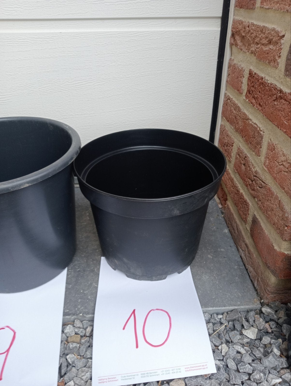 kweek bloempot, Ophalen, Rond, Kunststof, Minder dan 30 cm