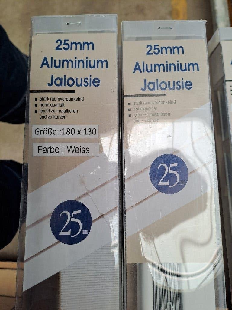 3 stuks Luxaflex jaloesie 2 st 180 1 st 190 x 130 prijs ps, Ophalen, Jaloezie, 180 cm, Wit