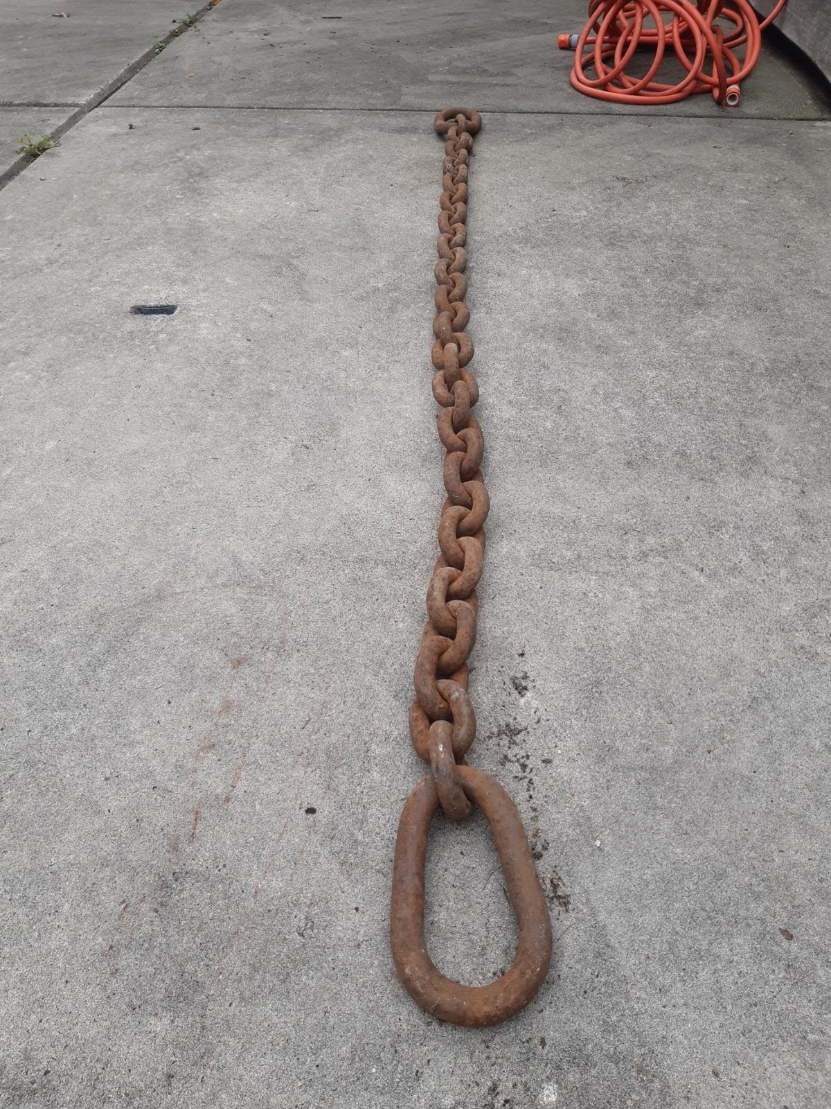 Zware ankerketting - robuust en lang, Doe-het-zelf en Verbouw, Ophalen, Gebruikt, 250 mm of meer, Overige typen