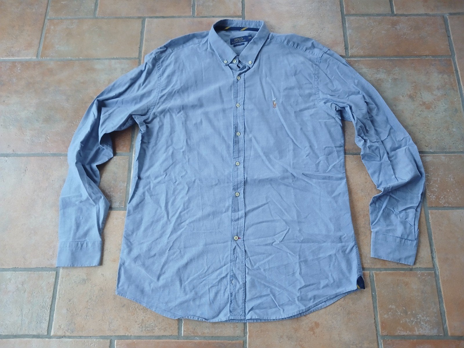 Ralph Lauren overhemd maat 3xl, Blauw, Ralph Lauren, Ophalen of Verzenden, Overige halswijdtes