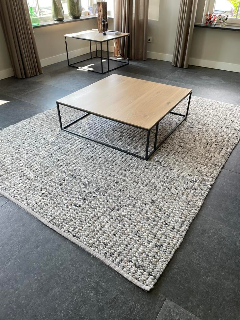 Vloerkleed wol 260x200, Huis en Inrichting, Stoffering | Tapijten en Kleden, Ophalen, Gebruikt, Beige, 200 cm of meer