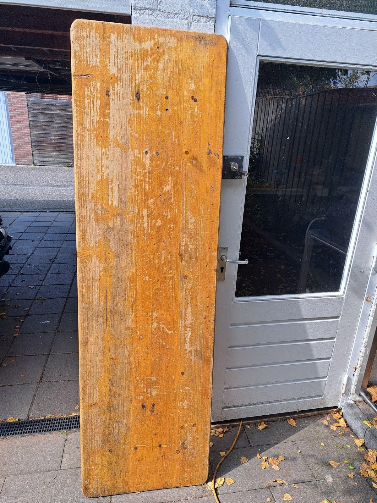 Bier/picknick tafel in perfecte staat - 198x59 cm, 50 tot 100 cm, Zo goed als nieuw, 150 tot 200 cm, Rechthoekig