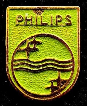 Philips speld- groengeel gelakt, Verzenden, Zo goed als nieuw, Merk