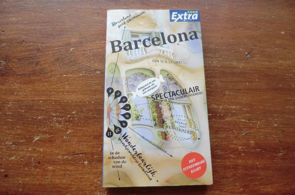reisgids - Barcelona - anwb extra (2017), Boeken, Gelezen, Europa, Ophalen of Verzenden, Reisgids of -boek