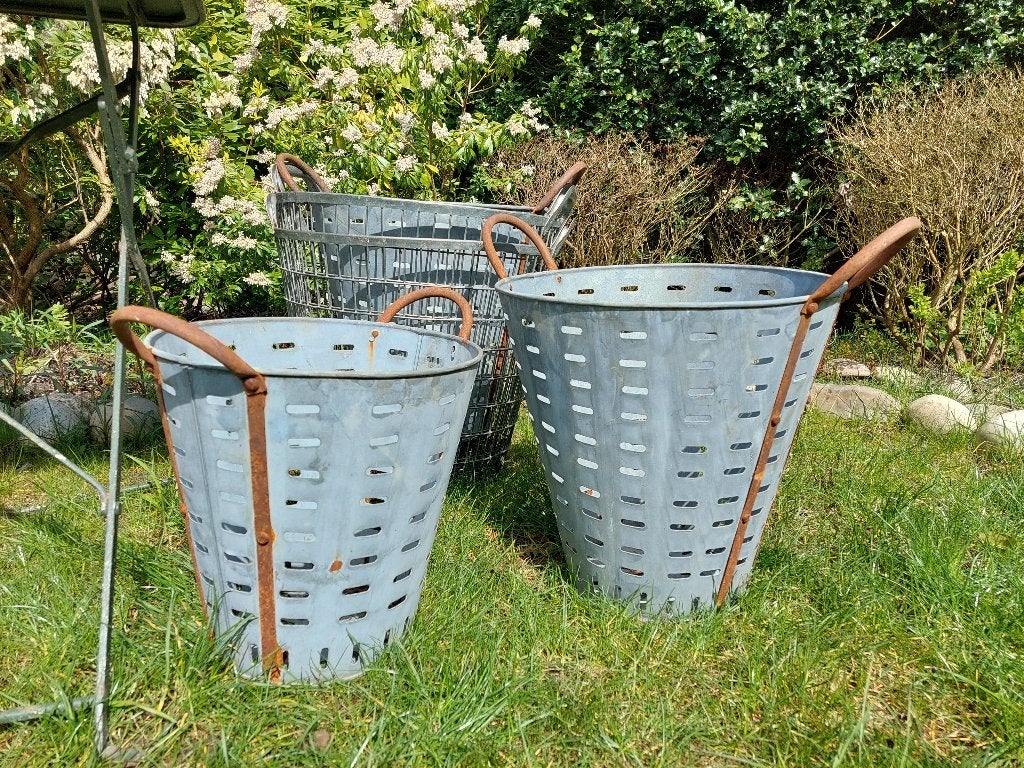 Olijfemmer / olijfmand zink BLOSSOM BROCANTE, Ophalen of Verzenden