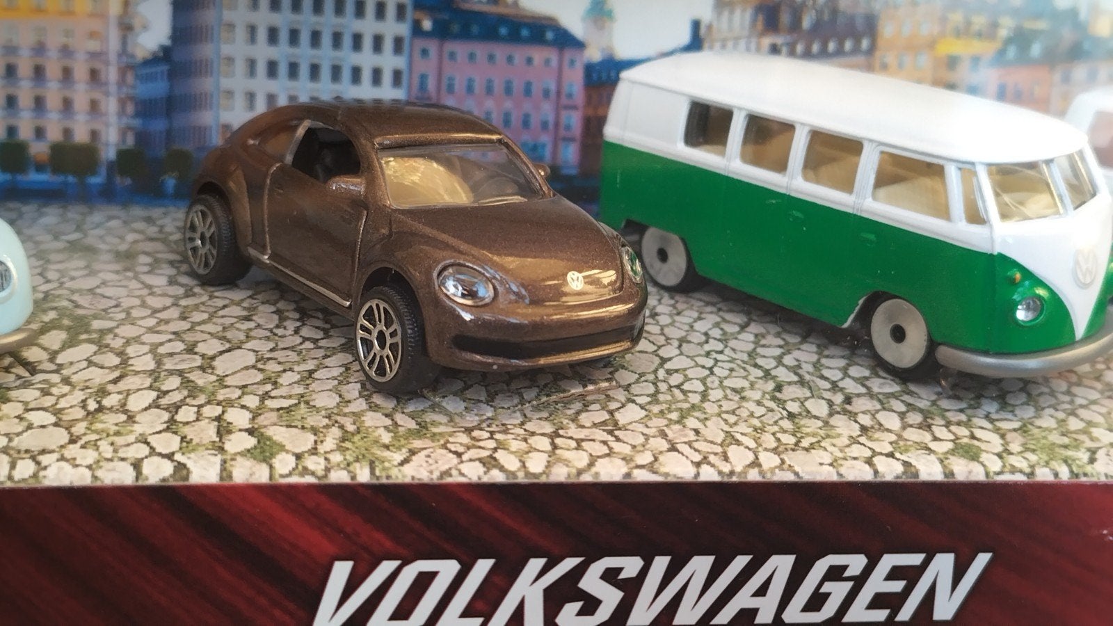 Majorette 4 pack Volkswagen VW T1 kever Pol, Auto, Verzenden, ., Nieuw