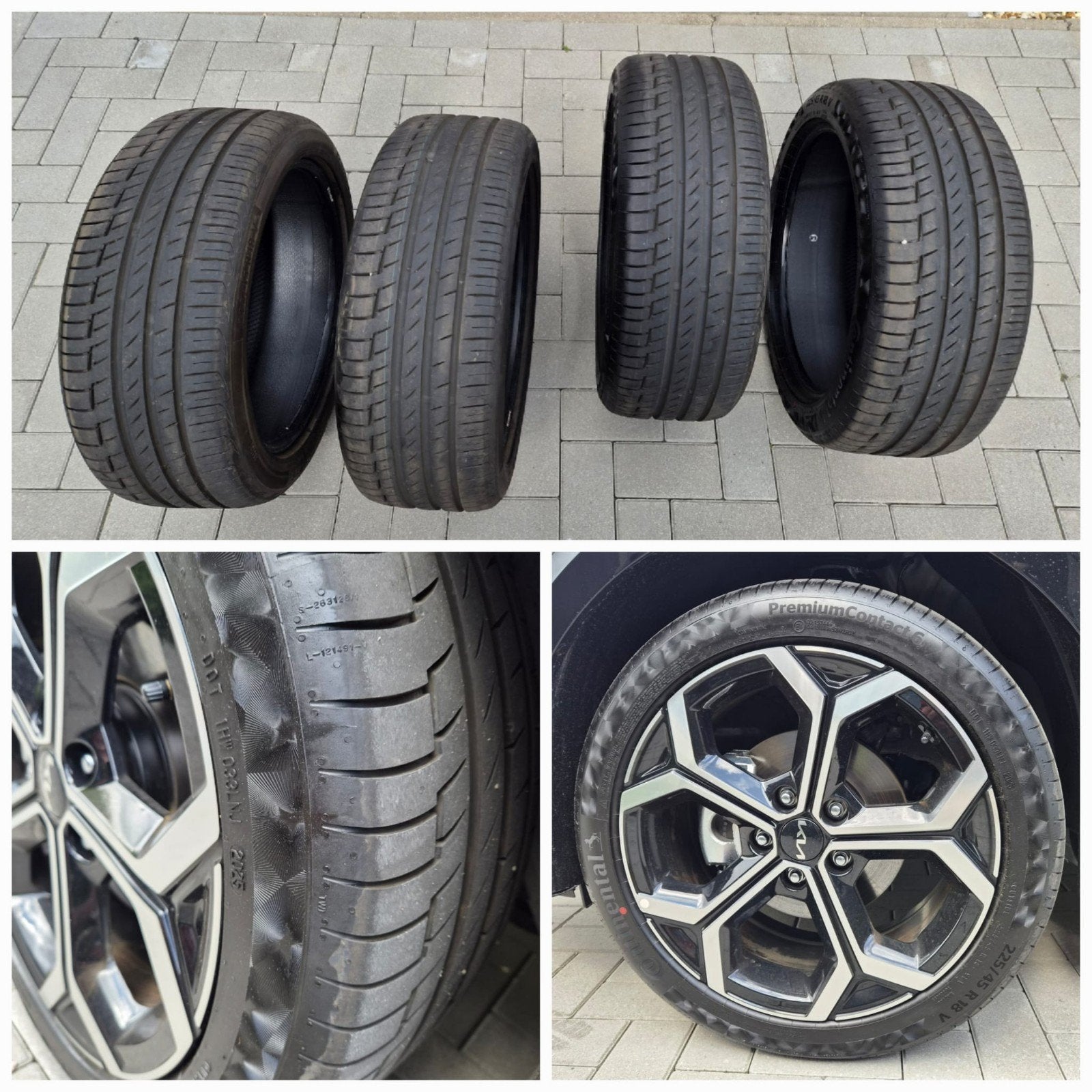 Continental 225/45 R18 Zomerbanden - Z.G.A.N., Auto-onderdelen, Banden en Velgen, Ophalen, 18 inch, Nieuw, Band(en)