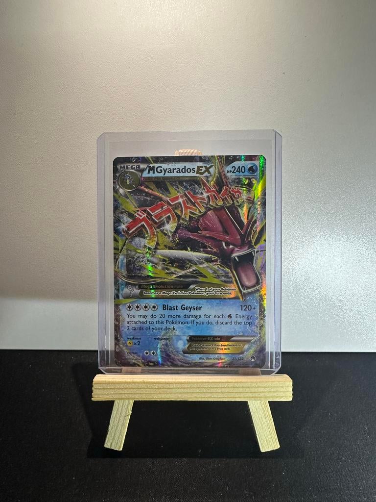 Mega Gyarados EX 27/122, Ophalen of Verzenden, Zo goed als nieuw, Losse kaart, Foil