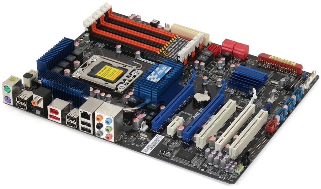 ASUS P6T SE Moederbord, Computers en Software, Moederborden, Socket 1366, DDR3, Ophalen of Verzenden, Zo goed als nieuw