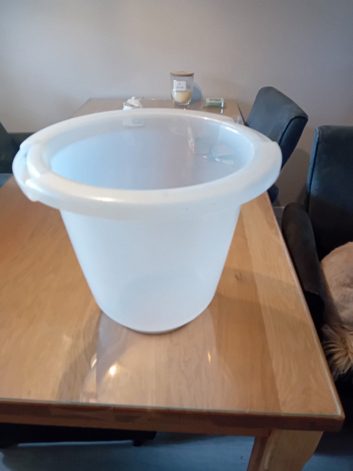 Tummy Tub - Wit Transparant, Ophalen, Zo goed als nieuw, Tummy Tub