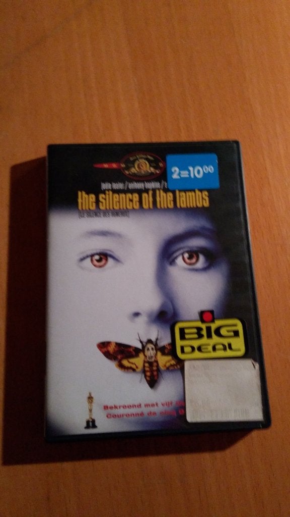 DVD The Silence of the Lambs, Alle leeftijden, Ophalen, Gebruikt