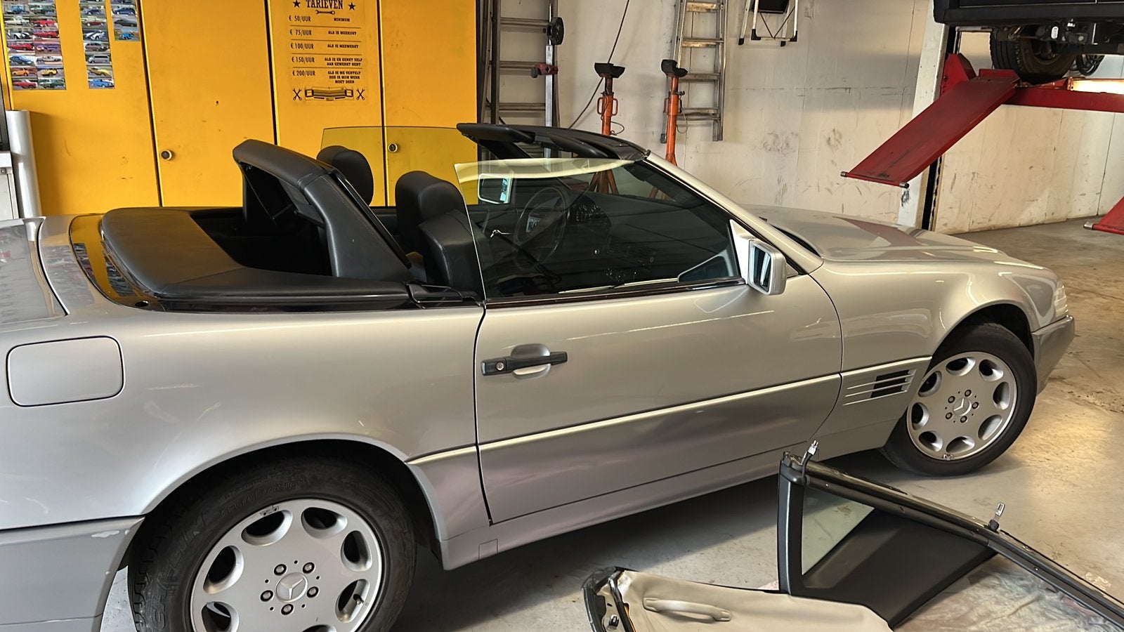 Mercedes-Benz SL 3.0 300 SL AUT U9 1992 Grijs, foto 3