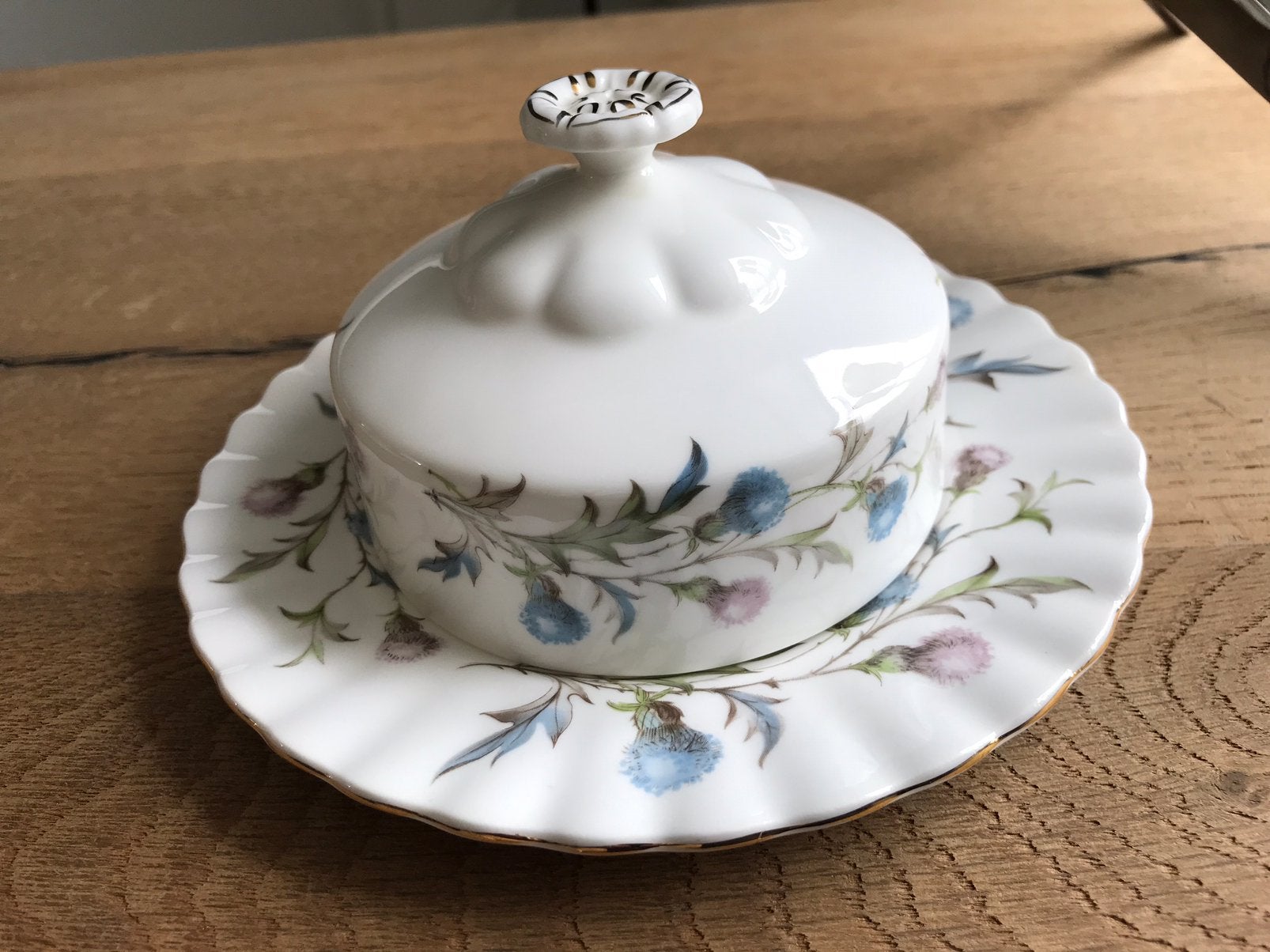Royal albert  BRIGADOON ronde botervloot, Ophalen