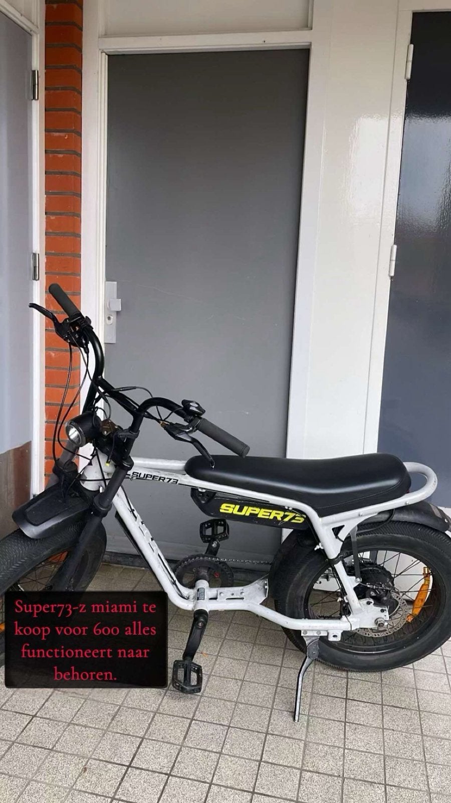 Super73 zx-miami, Overige merken, Ophalen of Verzenden, Zo goed als nieuw, 59 cm of meer