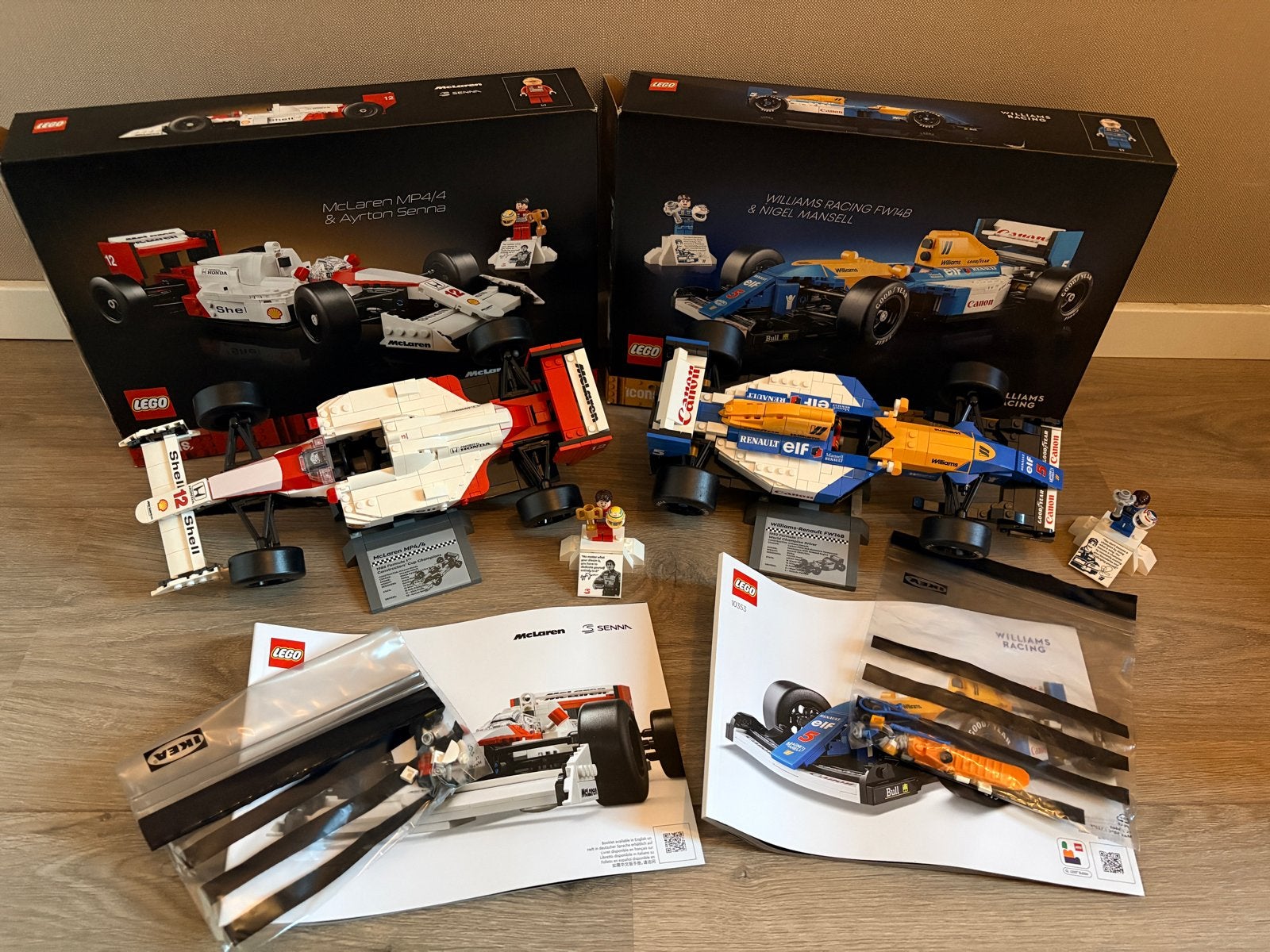 Lego Icons McLaren F1 10330 & Williams F1 10353 - Z.G.A.N., Ophalen, Zo goed als nieuw