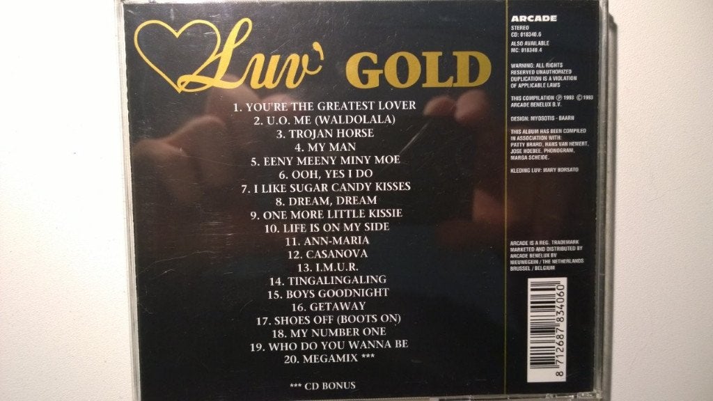 Luv - Gold, Ophalen of Verzenden, Zo goed als nieuw