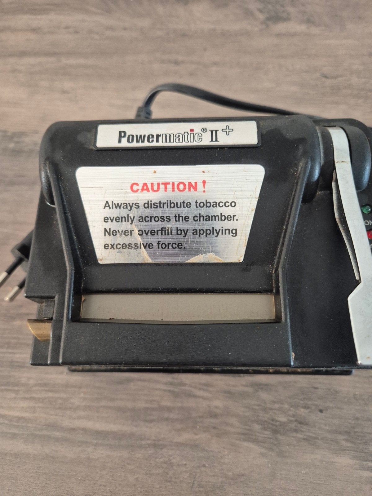 Powermatic II+ Elektrische Sigarettenmaker, Ophalen of Verzenden, Gebruikt, Overige typen