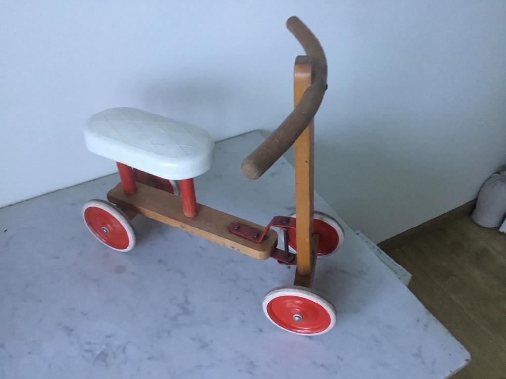 Oud loopfietsje rolli hadee jaren 50, Ophalen of Verzenden, Gebruikt, Loopfiets