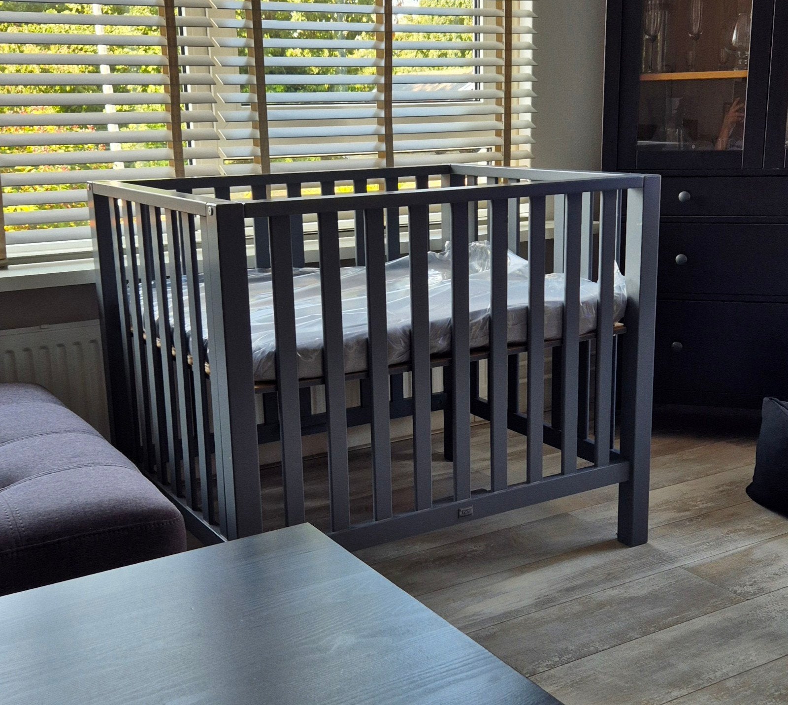 Baby box met matras, Ophalen of Verzenden, Gebruikt, Ledikant