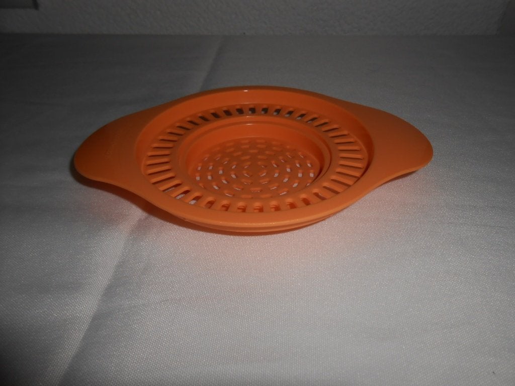 Tupperware Zeefje Vergietje Afgiethulp Oranje NIEUW, Ophalen of Verzenden, Nieuw, Oranje, Overige typen