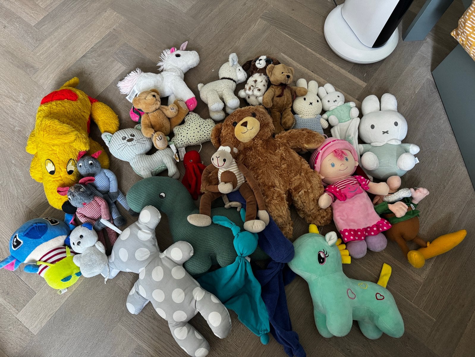Verzameling knuffels, Gebruikt, Overige karakters, Overige typen, Ophalen of Verzenden