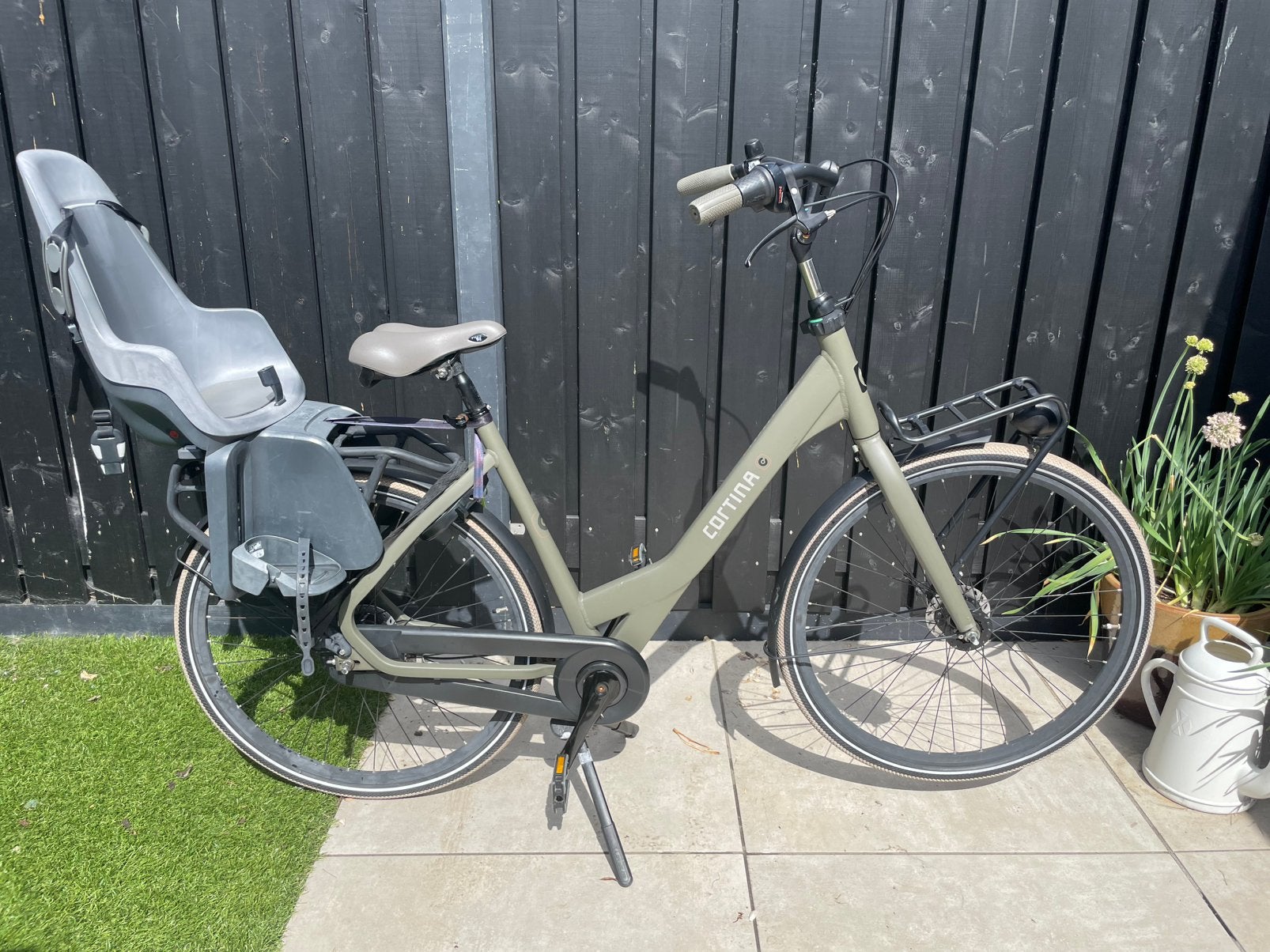 Cortina Common Family D57 N7 incl. zitje, 56 cm of meer, Zo goed als nieuw, Versnellingen, Ophalen