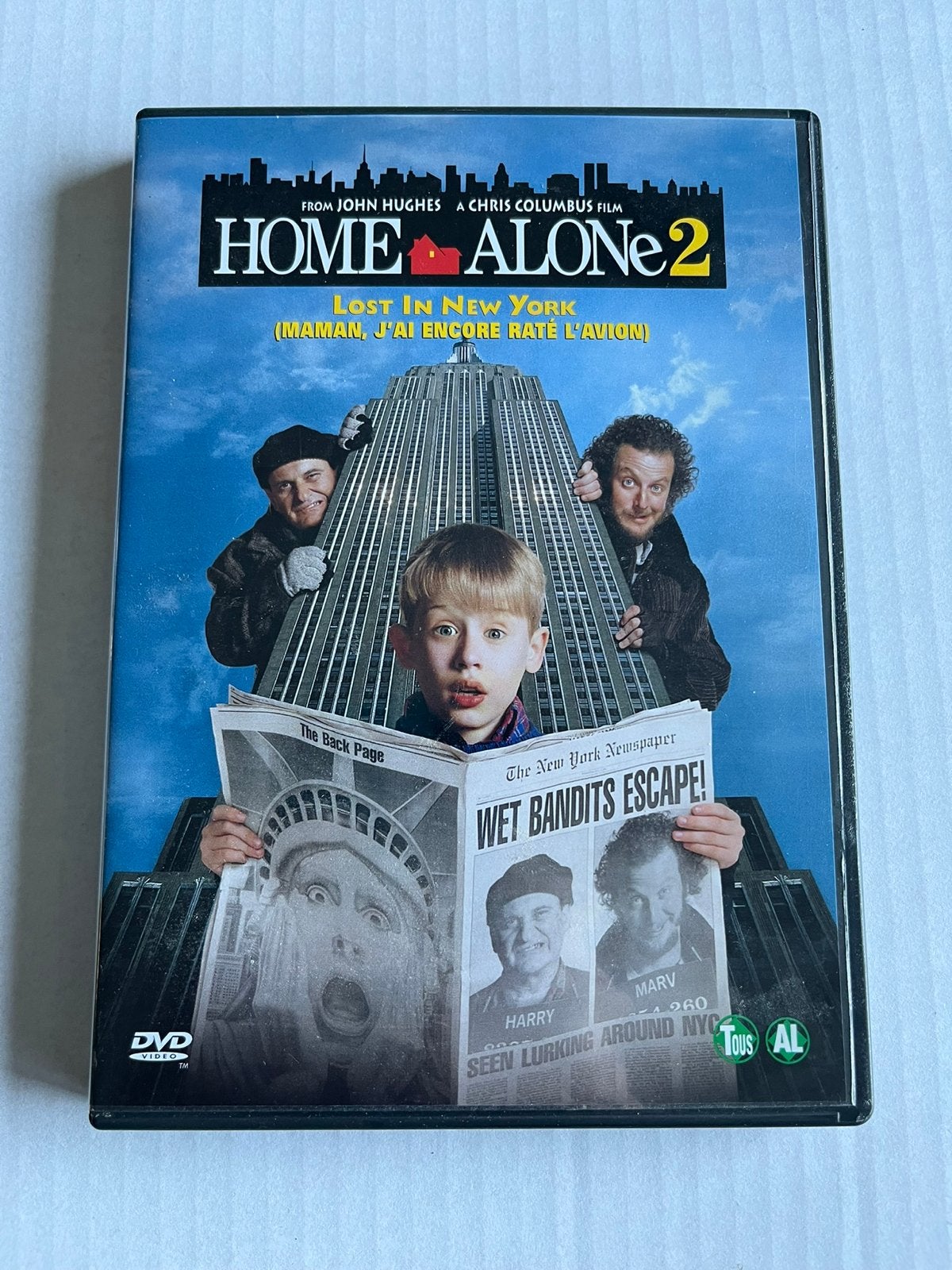 Home Alone 2: Lost in New York (DVD), Alle leeftijden, Nederlands, Overige genres, Ophalen of Verzenden