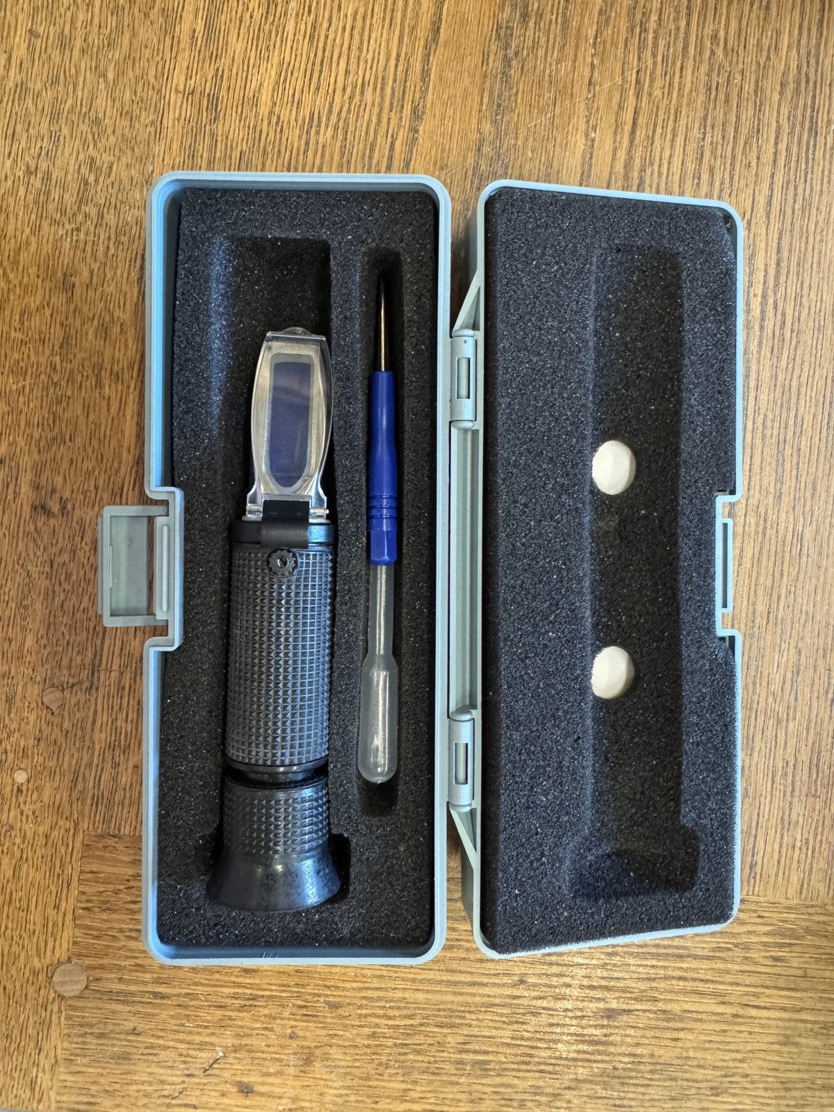 Refractometer., Ophalen, Zo goed als nieuw, Batterij