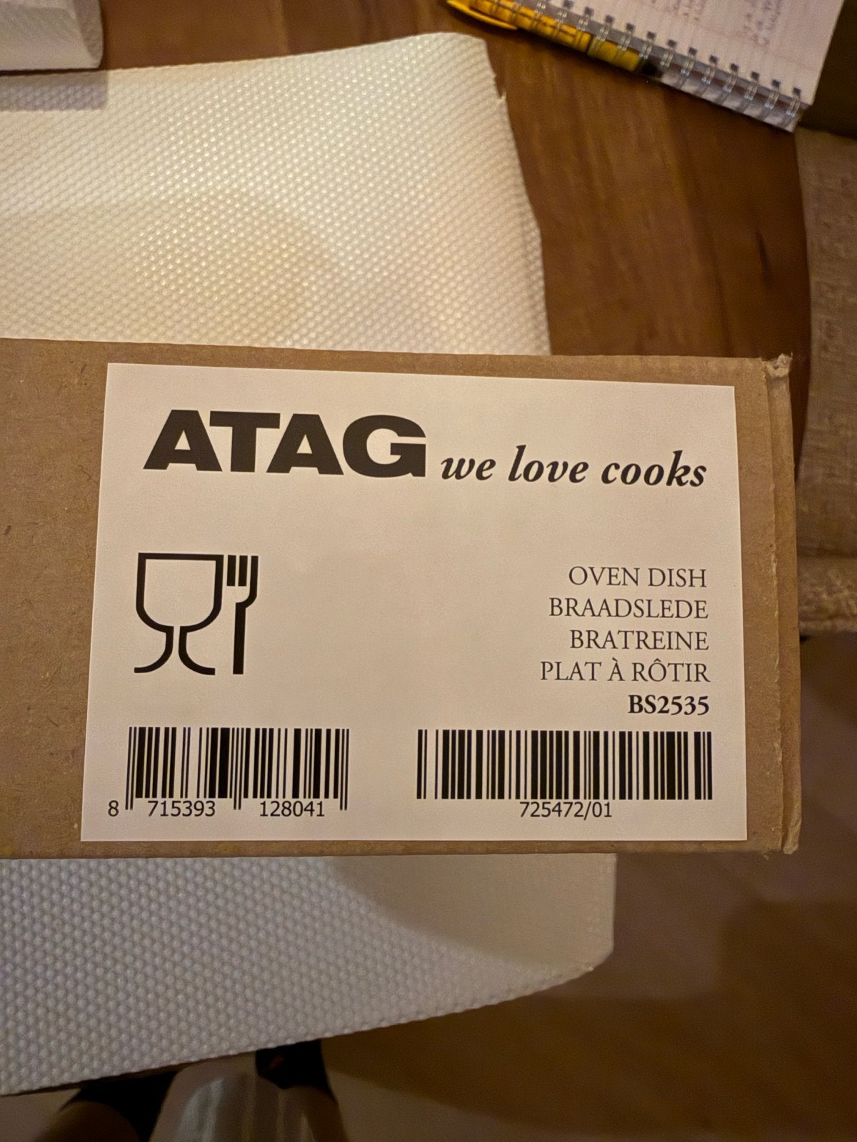 ATAG BS2535 Braadslede - Nieuw in verpakking, Ophalen of Verzenden, Nieuw, Braadpan