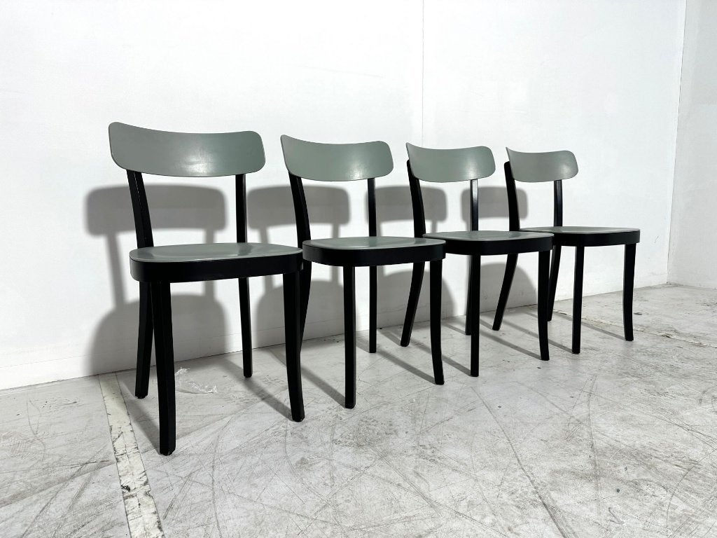 (5x) Vitra Basel Chair - Jasper Morrison, grijsgroen, Huis en Inrichting, Gebruikt, -, -, Grijs