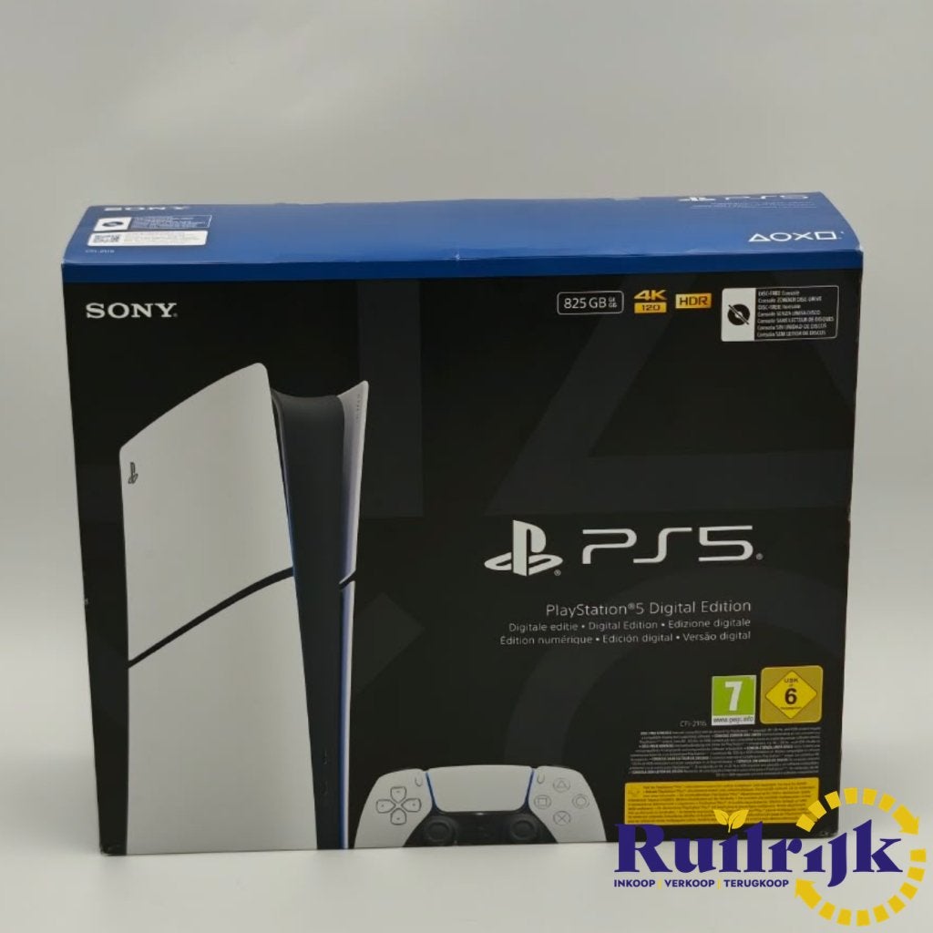 Sony Playstation 5 Digital Edition 825Gb - Nieuw in doos, Sony, Zo goed als nieuw, Support@sony.com, 1-7-1 Konan, Minato-ku
Tokyo 108-0075
Japan