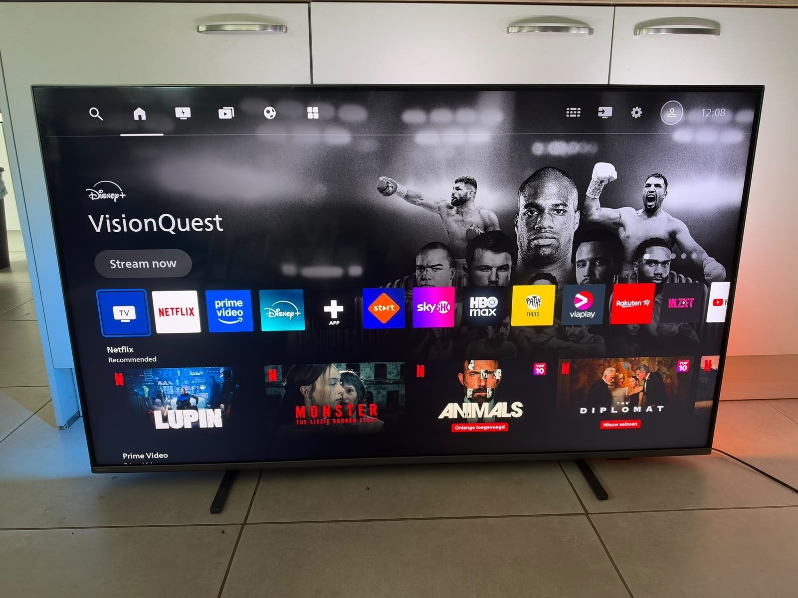 Philips Ambilight Smart Tv 4K-beeld, Ophalen of Verzenden, Zo goed als nieuw