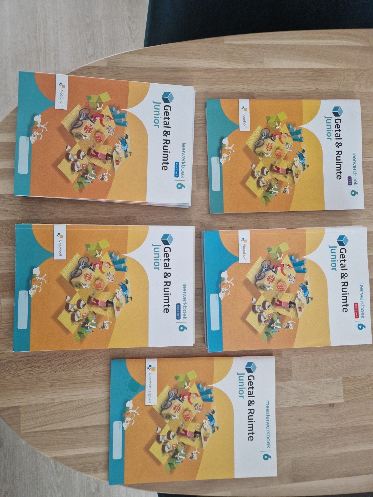 Getal & Ruimte Junior leerwerkboeken groep 6, Boeken, Ophalen of Verzenden, Nieuw, Overige niveaus