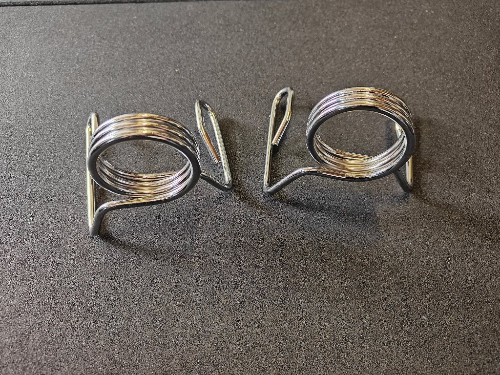 Barbell clips / veerclipsluiters olympische barbell 52 mm, Ophalen of Verzenden, Nieuw, Halterstangen