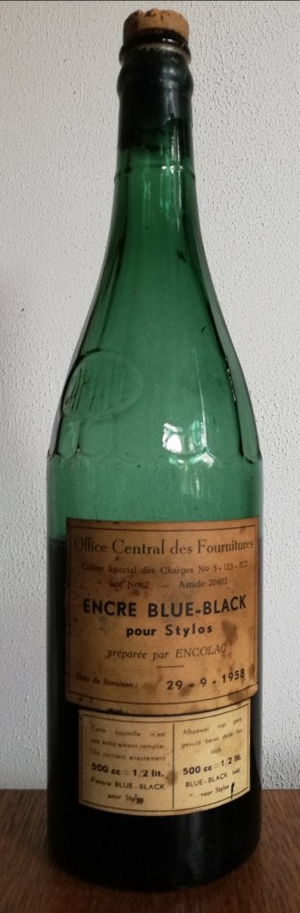 ENCRE BLUE BLACK pour stylos Office central des Fournitures, Ophalen, Gebruikt