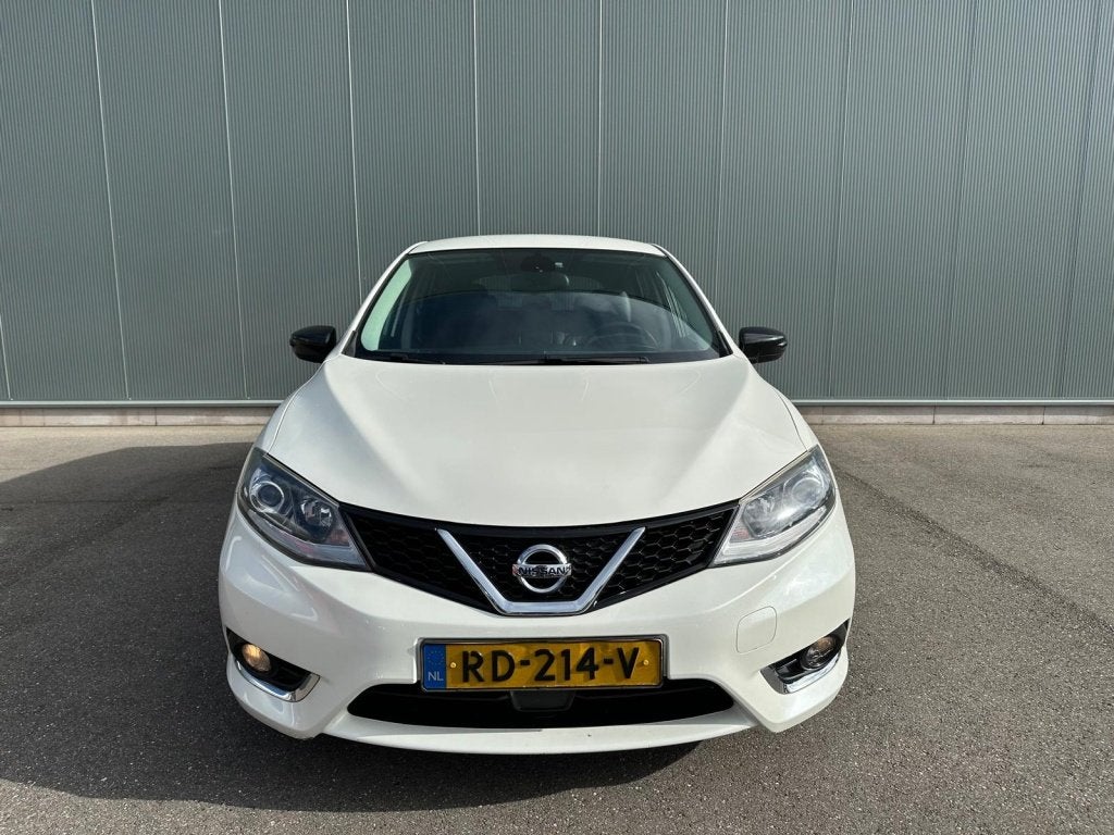 Nissan Pulsar 1.2 DIG-T Black Ed. CAMERA | HALF LEDER | NAP, Auto's, Euro 6, 4 cilinders, 1165 kg, Wit