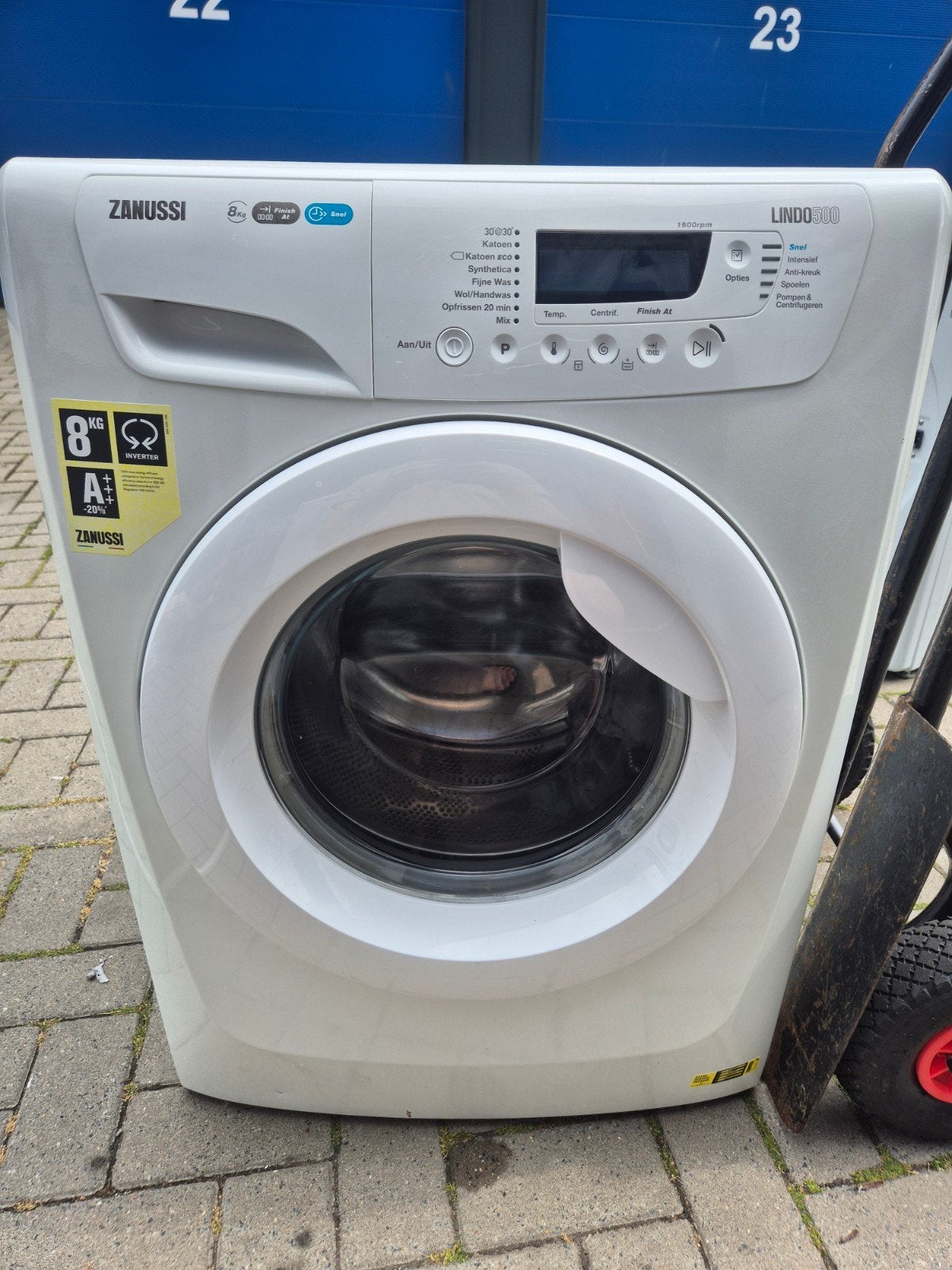 Zanussi Lindo 300 Wasmachine 8kg - Bezorging Mogelijk, Witgoed en Apparatuur, Wasmachines, Ophalen, 8 tot 10 kg, Voorlader, 85 tot 90 cm